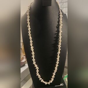 Elegant Cream Shell Necklace